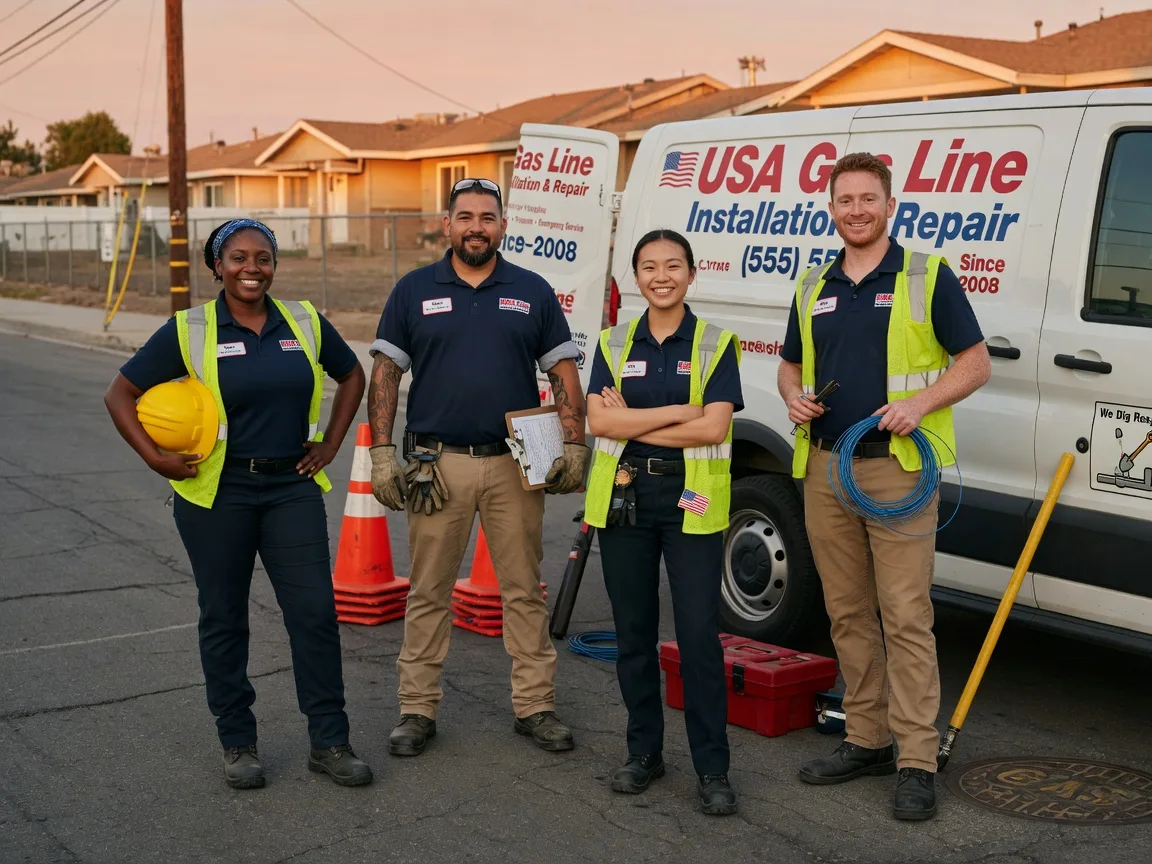 Gas Line Installation company in Beggs, OK